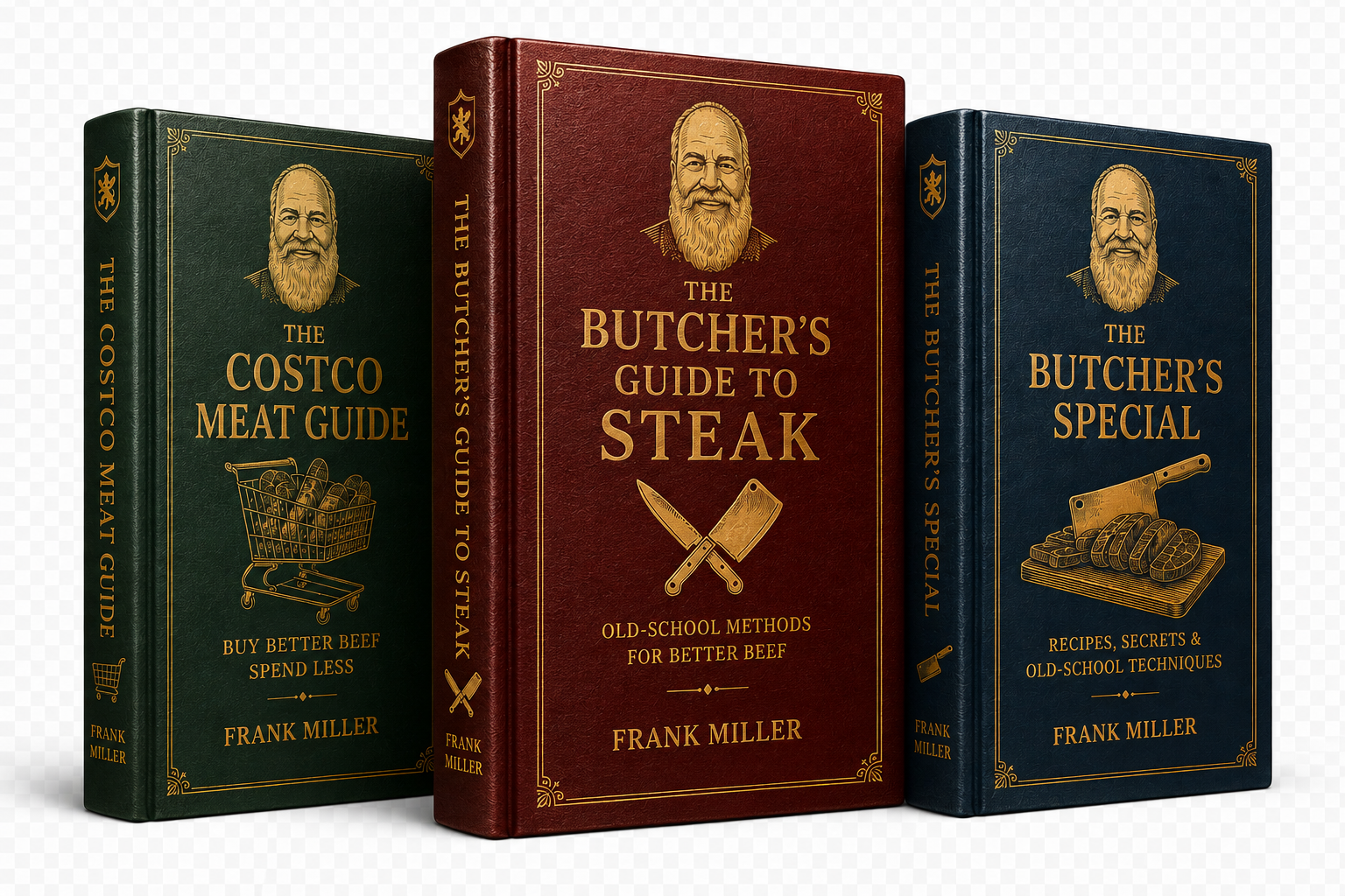 The three book set by Frank Miller